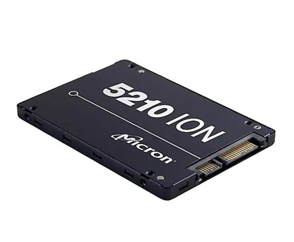 Micron Solid State Drive 5210 ION 3.84TB SATA 6Gbps 2.5-Inch MTFDDAK3T8QDE-2AV1ZABYY 