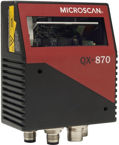 Microscan FIS-0870-0005G QX-870 Industrial Raster IP65 Laser Scanner