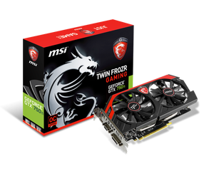 MSI N750TI TF 2GD5/OC NVIDIA GeForce GTX 750 Ti PCI-Express 3.0 x16 Video Adapter