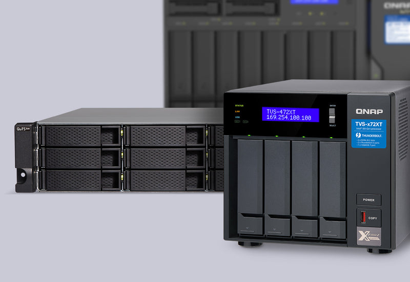 QNAP TVS-EC1580MU-SAS-RP-16G-U 15BAY NAS AND ISCSI/IP-SAN