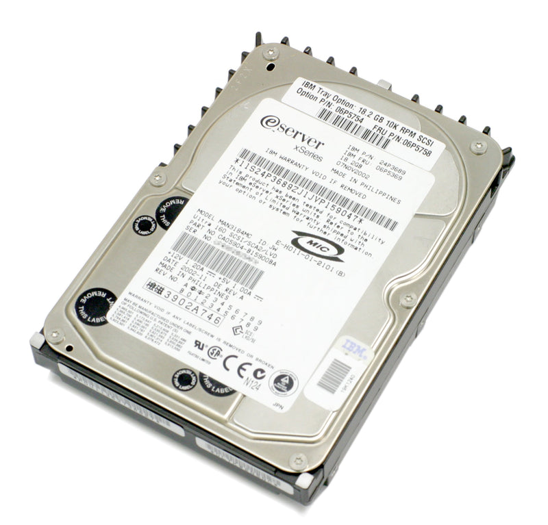 Fujitsu man3184mc 18GB 10KRPM 80-PIN Ultra-160 SCSI 3.5" Hard Drive