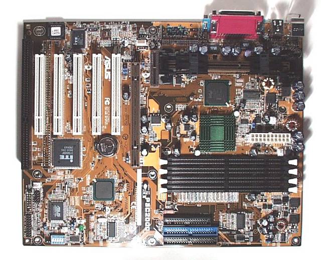 Asus P3C2000 Slot1 i820 1Gb SDRAM 133MHz ATA-66 PCI ATX Motherboard