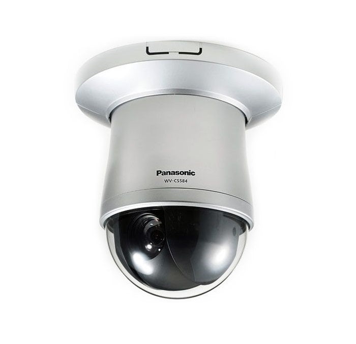 Panasonic PTZ Dome Camera 1/4" CCD 650 TVL Super Dynamic Day/Night WV-CS584