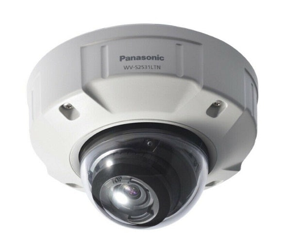 Panasonic WV-S2531LTN 1080p 9-21Mm Lens Outdoor Vandal-Resistant Network Dome Camera