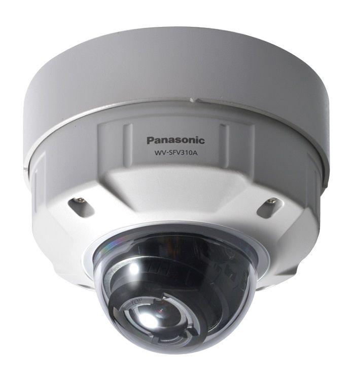 Panasonic WV-SFV310A Super Dynamic 1-Megapixel Outdoor Vandal Dome Network Camera