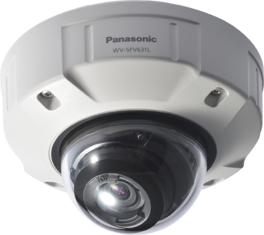 Panasonic WV-SFV631L 3.6x-Optical Zoom 2.8-10Mm Lens Network Dome Camera