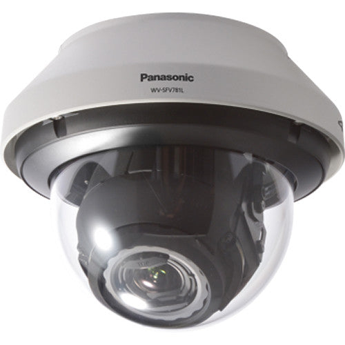Panasonic WV-SFV781L 6x-Optical Zoon 4K H.264 Vandal-Resistant IR Network Dome Camera