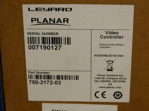 Planar Leyard 750-2172-03 4-out 4xHDMI DP IN 4xCat6 Video Controller