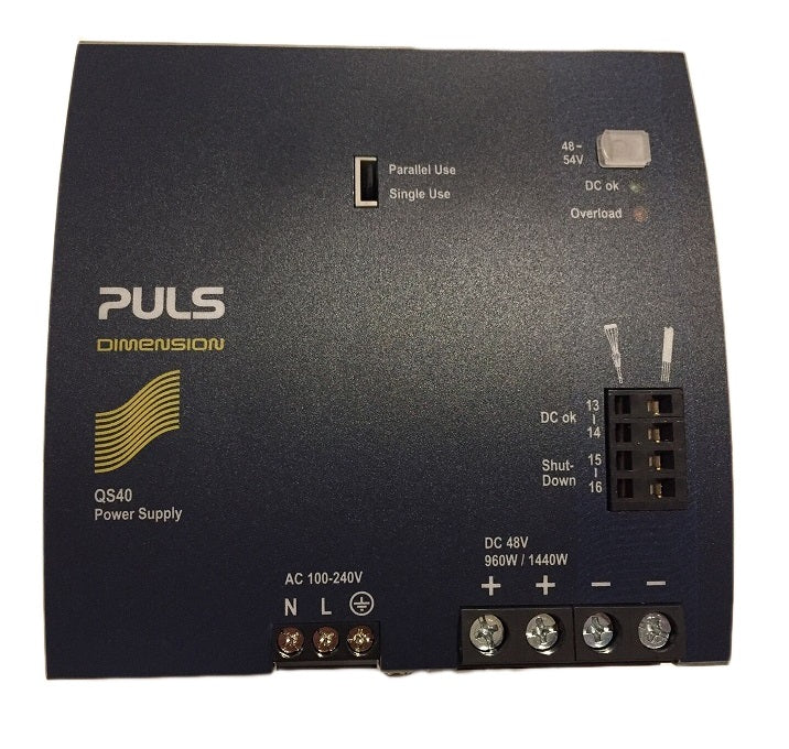 PULS QS40.481 1 phase 48V 20A 960W 100-240V Power Supply