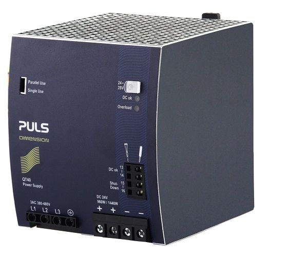 Puls QT40.242 3-Phase 3AC 380-480V 24-28V 960W DIN-Rail Power Supply