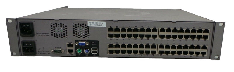 Raritan DKX464 Dominion 64-Ports IP KVM Switch