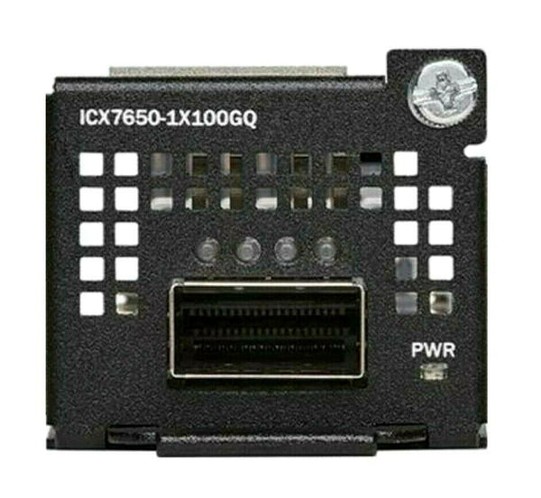 Ruckus Expansion Module Single-Port 100GBE QSFP28 ICX7650-1X100GQ