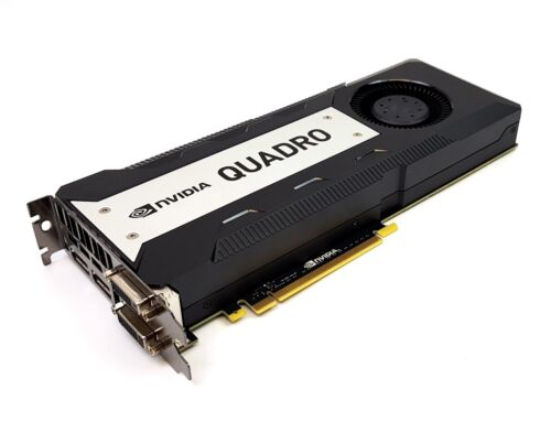 Nvidia 699-52081-0500-210 Quadro K6000 4096x2160 PCI Express 4.0x16 Video Graphics Card