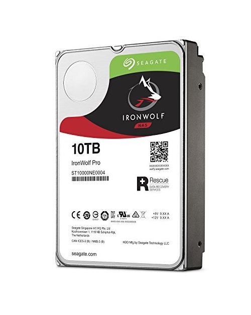Seagate ST10000NE0004 IronWolf Pro 10TB 7200RPM SATA 6Gbps 3.5-Inch Hard Drive