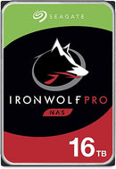 Seagate ST16000NE000 IronWolf Pro NAS 16Tb 7200Rpm SATA-6Gbps 3.5-Inch Hard Drive