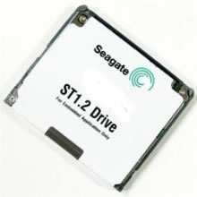Seagate ST 1.2 Series 6Gb 3600rpm 1-inch F-Flex(IDE) Mini Harddrive Retail