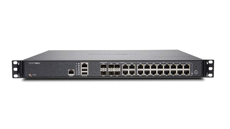 SonicWall 01-SSC-3216 NSA 4650 High Availability 1U Rack Mount Network Security Appliance