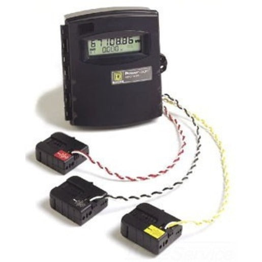 Square D EMB3-010 PowerLogic 3-Circuit 100A Basic Energy Meter