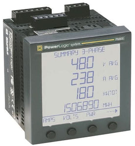 Square D PM820 PowerLogic Series-800 4-Digit 415VC Power Meter