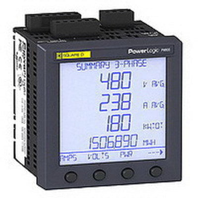 Square D PM870 PowerLogic PM800-Series 3-Phase 5-Amp Compact Power Meter