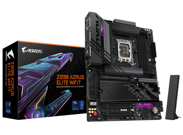 Gigabyte Z890 AORUS ELITE WIFI7 Motherboard LGA1851 Max256GB DDR5 ATX