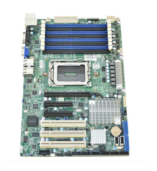 Supermicro Motherboard G34-Socket AMD SR5650 Chipset Serial ATA-300 DDR2 SDRAM ATX H8SGL-F