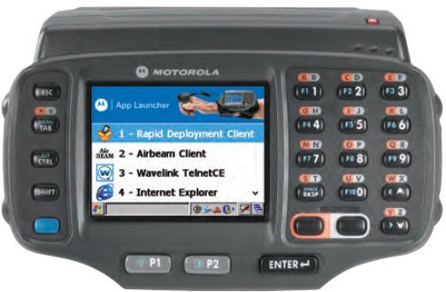 Symbol WT41N0-N2H27ER 2.8-Inch Non-Touch Screen Windows CE 7.0 Rugged Wearable Handheld Mobile Computer