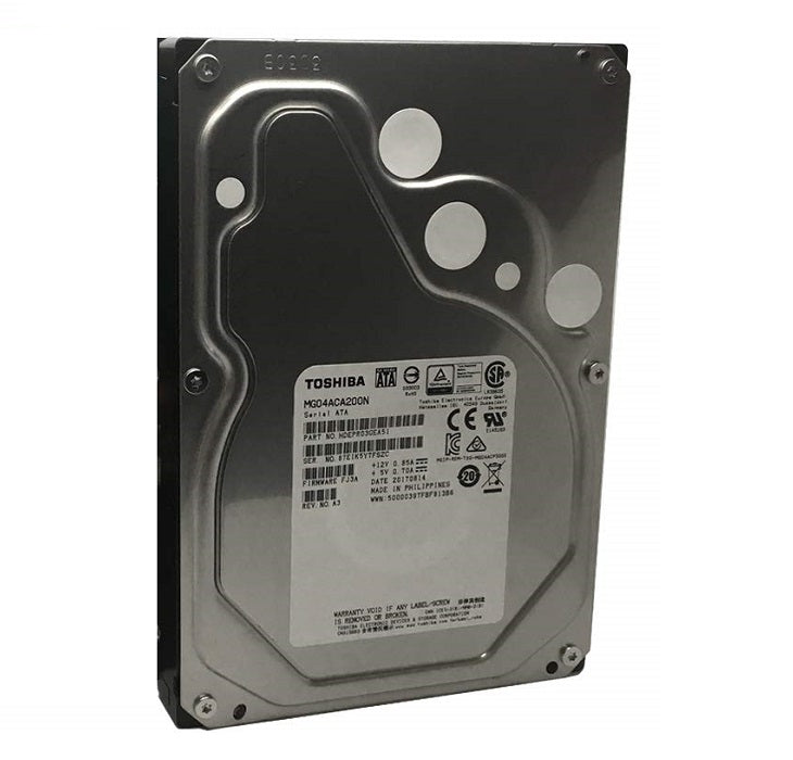 Toshiba Hard Drive 2Tb SATA-6Gbps 3.5-Inch MG04ACA200N / HDEPR03GHA51