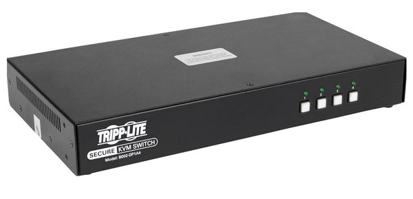 Tripp Lite B002-DP1A4 DisplayPort 4-Port 4K NIAP Audio KVM Switch
