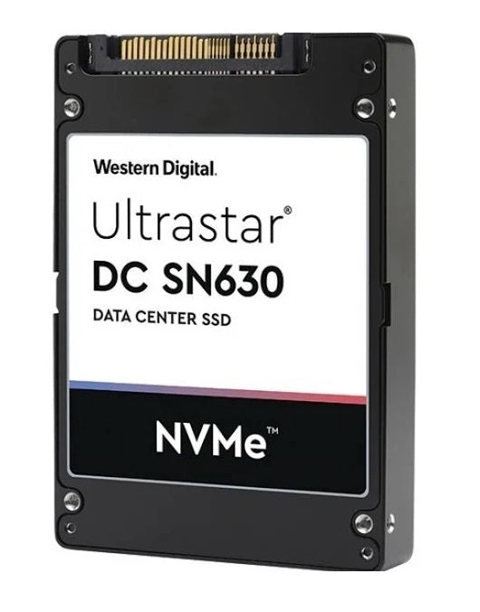 Western Digital WUS3BA138C7P3E3 / 0TS1619 Ultrastar DC SN630 3840Gb U.2 NVMe PCIe 3.0 x4 2.5-Inch Solid State Drive