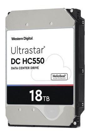Western Digital WUH721818AL5204 DC HC550 18Tb SAS Ultra 512e 7200RPM 512Mb 3.5 Inch Hard Drive