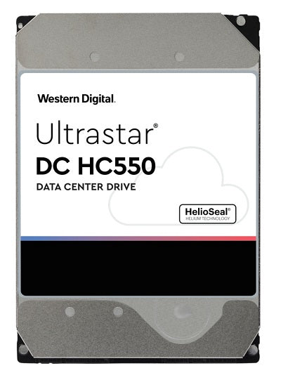 Western Digital 0F38357 Ultrastar DC HC550 16Tb SAS-12Gbps 7200RPM 512Mb 3.5-Inch Hard Drive