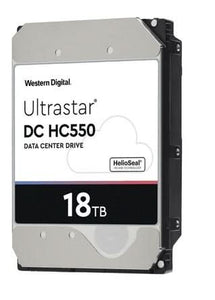 Western Digital WUH721818ALE6L1 / 0F38458 DC HC550 18Tb SATA Ultra 512e 7200RPM 512Mb 3.5 Inch Hard Drive