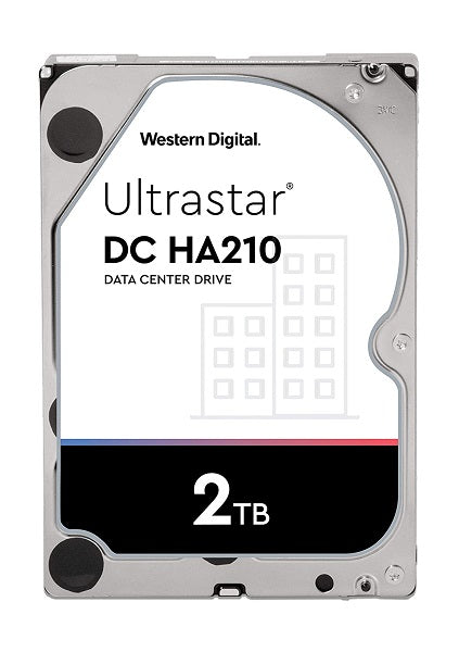 Western Digital Hard Drive 2Tb 7200RPM 3.5-Inch Ultrastar DC HA210 HUS722T2TALA604 / 1W10025