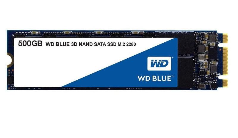Western Digital Solid State Drive 500Gb SATA-6Gbps 2.5-Inch Blue 3D NAND WDS500G2B0B