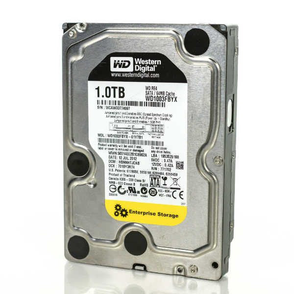 Western Digital WD1003FBYX WD RE4 1Tb SATA-3Gbps 7200Rpm 3.5-Inch Hard Drive
