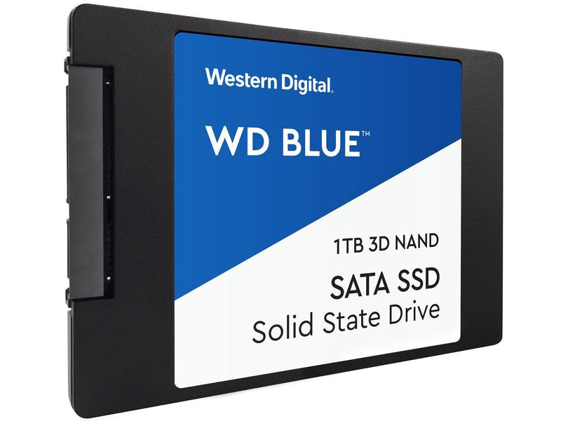Western Digital WDS100T2B0A Blue 3D NAND 1Tb SATA-III 2.5-Inch Solid State Drive