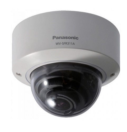 Panasonic WV-SFR311A 1280x720 Super Dynamic HD Vandal Resistant Dome Network Camera