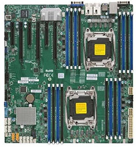Supermicro X10DRI-B Intel C612 Dual-LGA2011-v3 PCI-Express 3.0 x8 Slots EATX Motherboard