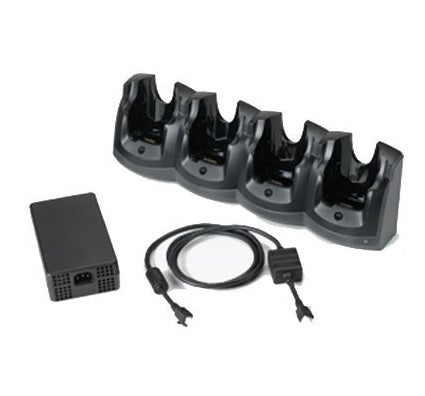 Zebra CRD5501-401EES 4-Slot Ethernet Charging Cradle For MC55/MC65/MC67 Series
