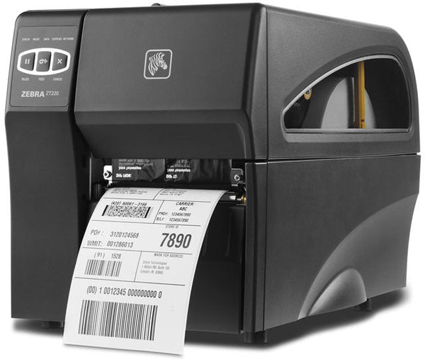 Zebra Label Printer 203DPI Serial USB 4-Inch Print Width ZT220 ZT22042-D01200FZ