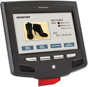 Zebra MK3100-030BG4EZZWW Micro Kiosk WVGA Barcode Scanner