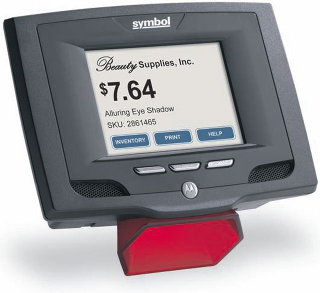 Zebra MK590-A030DB9GWTWR Micro Kiosk 3.5-Inch Screen 2D-Imager Barcode Scanner