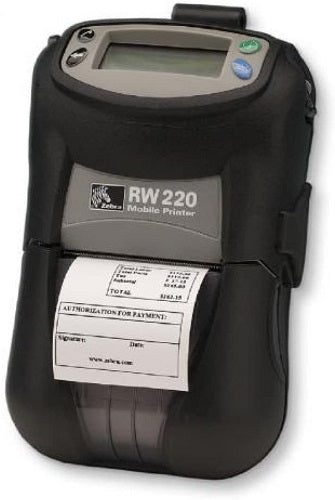 Zebra R2A-0UKA010N-00 203DPI 2-Inch Print Width Direct Thermal Mobile Label Printer