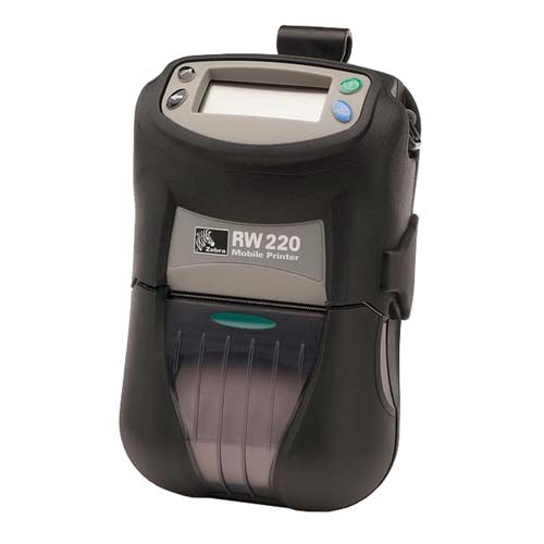 Zebra R2D-0UBA000N-00 RW220 203Dpi Direct Thermal Barcode Printer